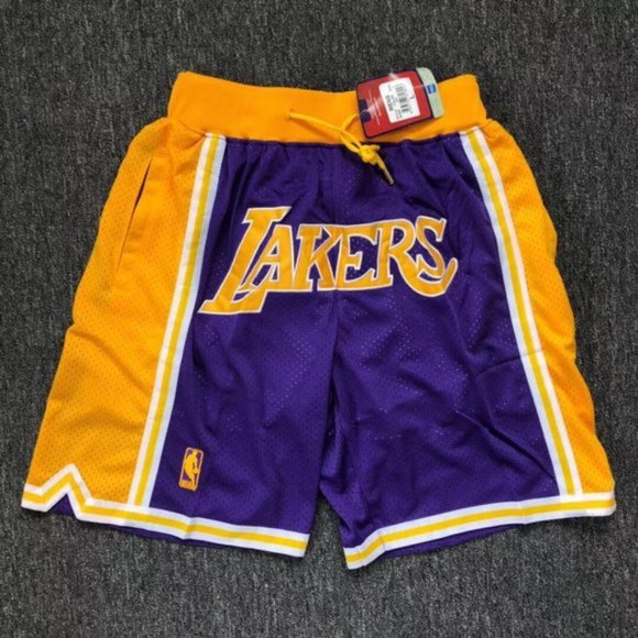 laker shorts just don